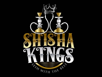 Shisha Kings  logo design by DreamLogoDesign