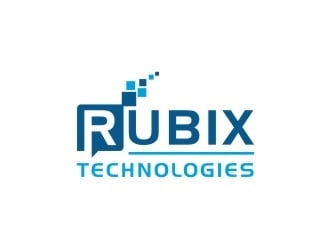 Rubix Technologies logo design by bricton