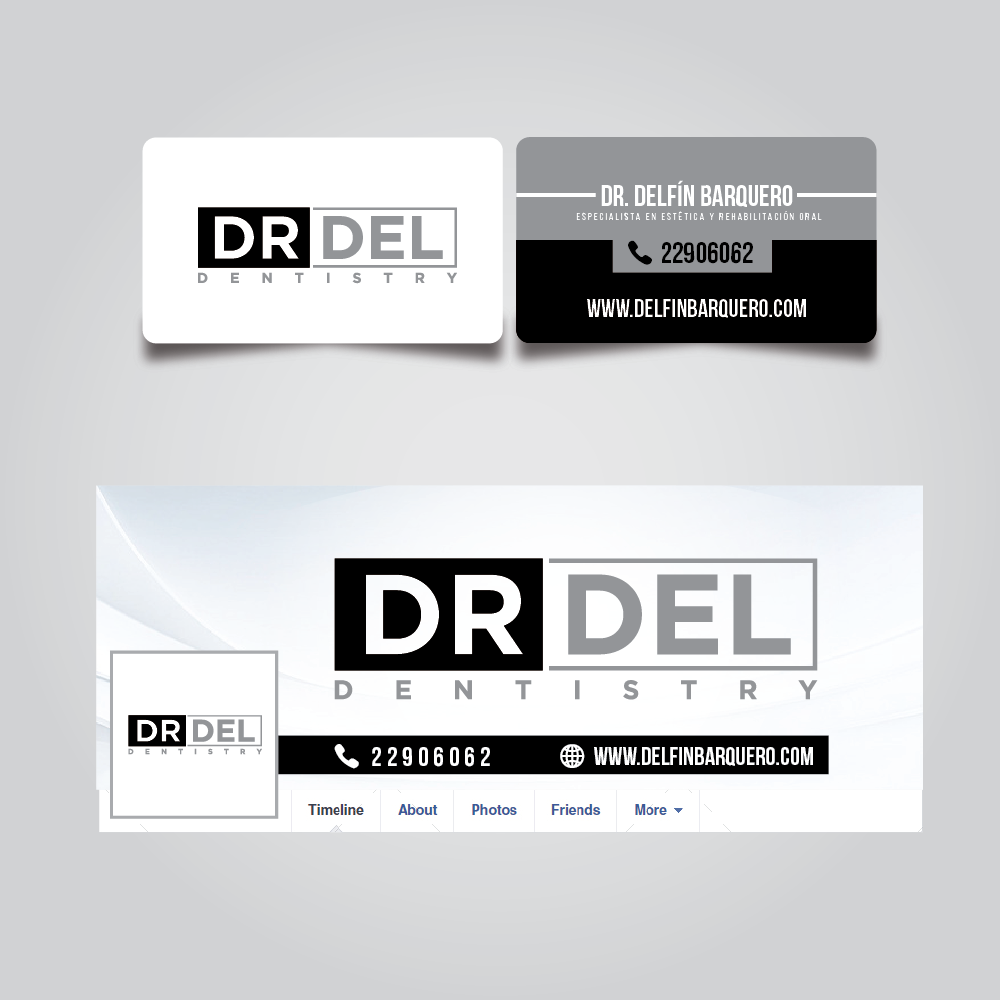 Dr. Del logo design by justine