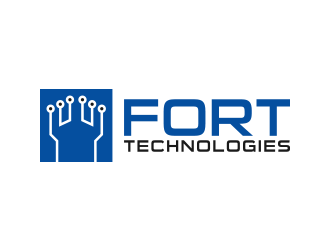 Fort Technologies logo design by lexipej