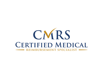 CMRS Certified Medical Reimbursement Specialist logo design by alby