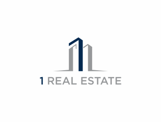 1 Real Estate logo design by haidar