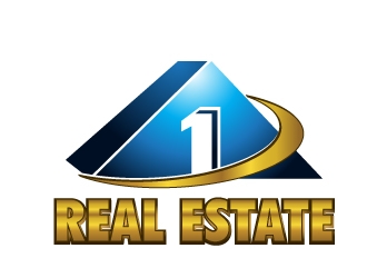 1 Real Estate logo design by tec343