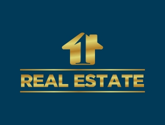 1 Real Estate logo design by cikiyunn