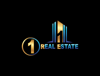 1 Real Estate logo design by haidar