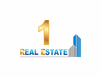 1 Real Estate logo design by haidar