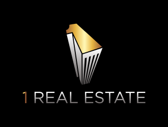 1 Real Estate logo design by jm77788