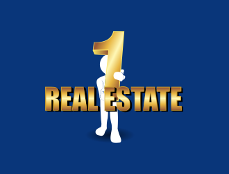 1 Real Estate logo design by jm77788