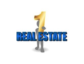 1 Real Estate logo design by jm77788