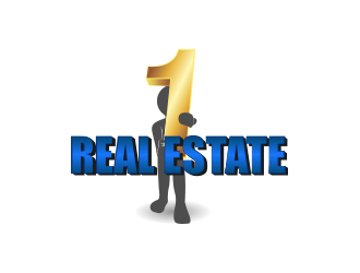 1 Real Estate logo design by jm77788