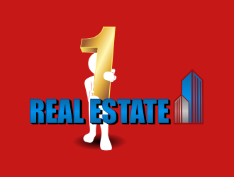 1 Real Estate logo design by jm77788