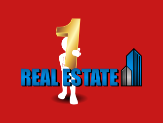 1 Real Estate logo design by jm77788