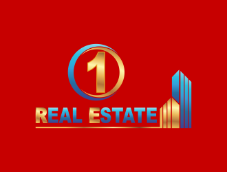 1 Real Estate logo design by haidar