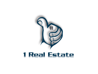 1 Real Estate logo design by mppal