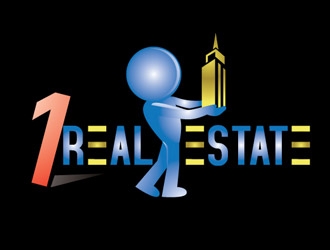 1 Real Estate logo design by shere