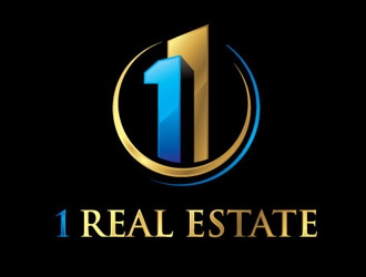 1 Real Estate logo design by shere