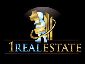 1 Real Estate logo design by shere