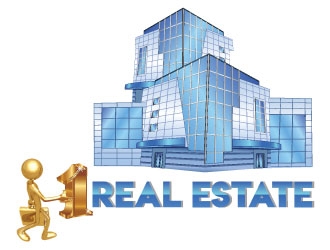 1 Real Estate logo design by AYATA