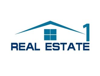 1 Real Estate logo design by Maddywk