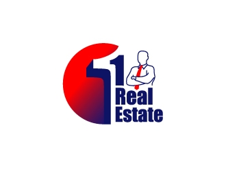 1 Real Estate logo design by dshineart