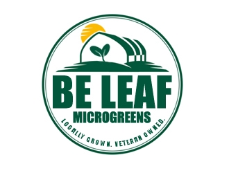 Be Leaf Microgreens Logo Design - 48hourslogo