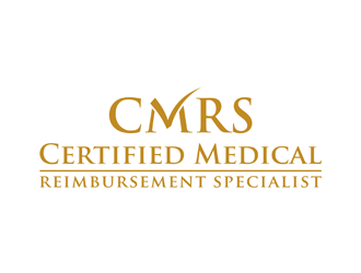 CMRS Certified Medical Reimbursement Specialist logo design by alby