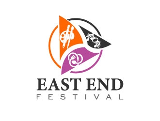 East End Festival logo design by nehel