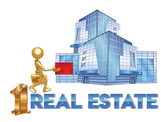 1 Real Estate logo design by AYATA