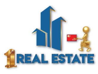 1 Real Estate logo design by AYATA