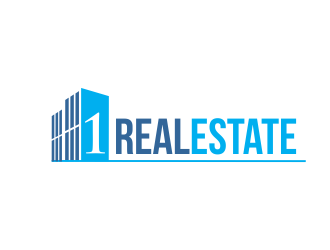 1 Real Estate logo design by AisRafa