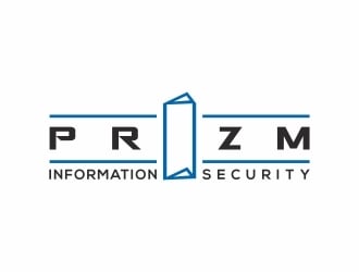 Prizm Information Security logo design by maverickz