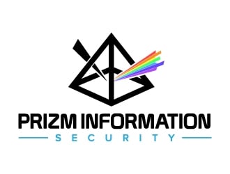 Prizm Information Security logo design by jaize