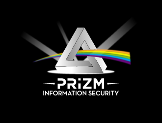 Prizm Information Security logo design by torresace