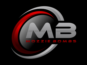 Mozzie Bombs logo design by BlessedArt