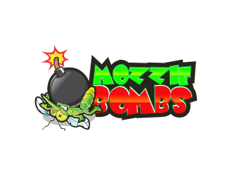 Mozzie Bombs logo design by SmartTaste