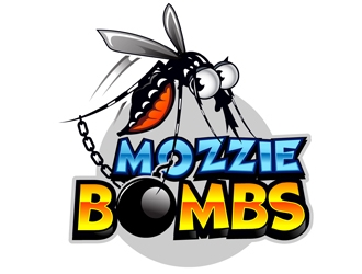 Mozzie Bombs logo design by DreamLogoDesign