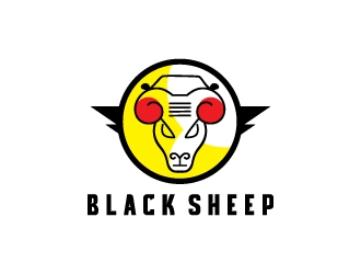 Black Sheep  logo design by Boomstudioz