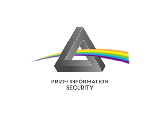 Prizm Information Security logo design by torresace