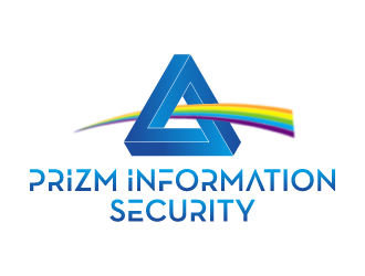 Prizm Information Security logo design by torresace