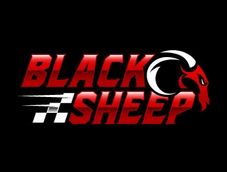 Black Sheep  logo design by daywalker