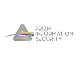 Prizm Information Security logo design by torresace