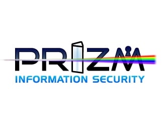 Prizm Information Security logo design by uttam