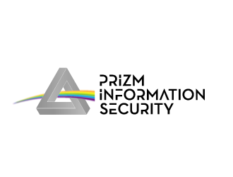 Prizm Information Security logo design by torresace