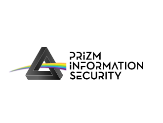 Prizm Information Security logo design by torresace