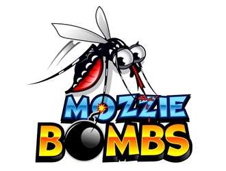 Mozzie Bombs logo design by DreamLogoDesign