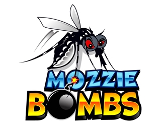 Mozzie Bombs logo design by DreamLogoDesign