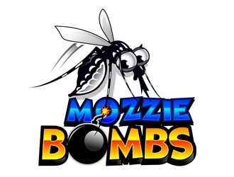 Mozzie Bombs logo design by DreamLogoDesign