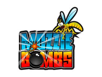 Mozzie Bombs logo design by SmartTaste