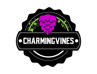 CharmingVines logo design by gihan