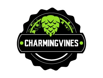 CharmingVines logo design by gihan